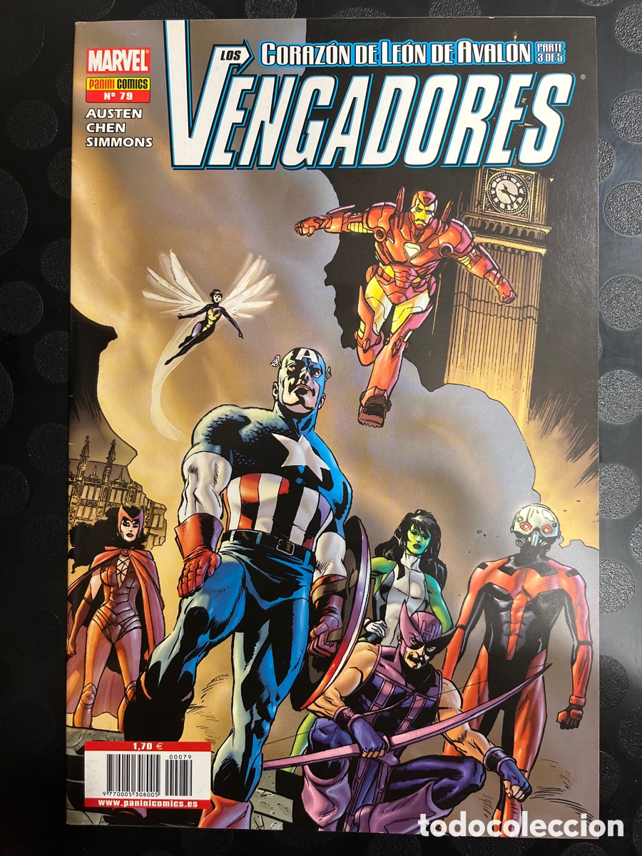 C&oacute;mics: LOS VENGADORES VOL.3 N.79 CORAZ&Oacute;N DE LE&Oacute;N DE AVALON ( 1998/2005 )