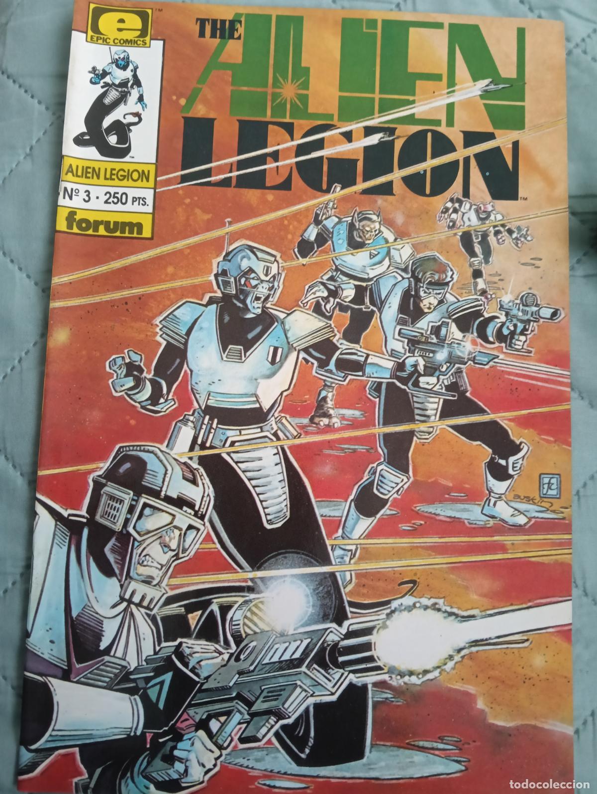 C&oacute;mics: ALIEN LEGION N&ordm; 3 FORUM