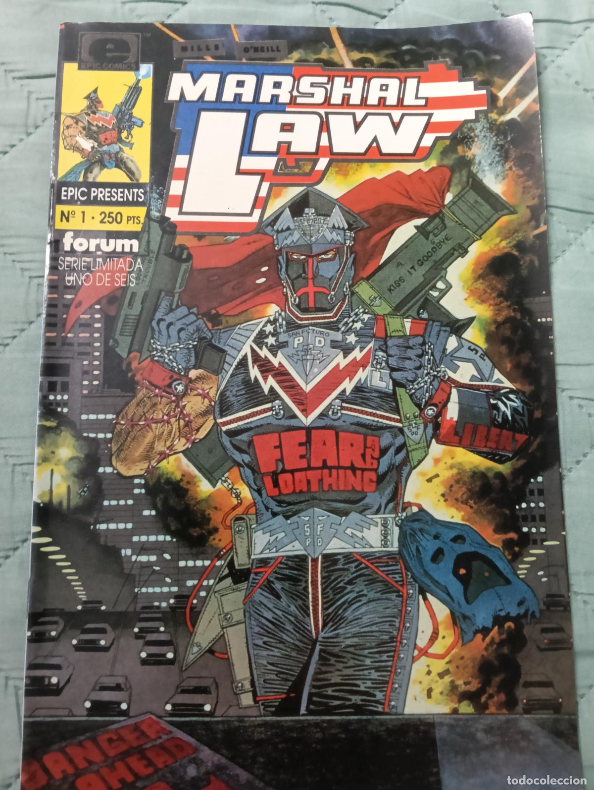 C&oacute;mics: MARSHAL LAW N&ordm; 1 FORUM