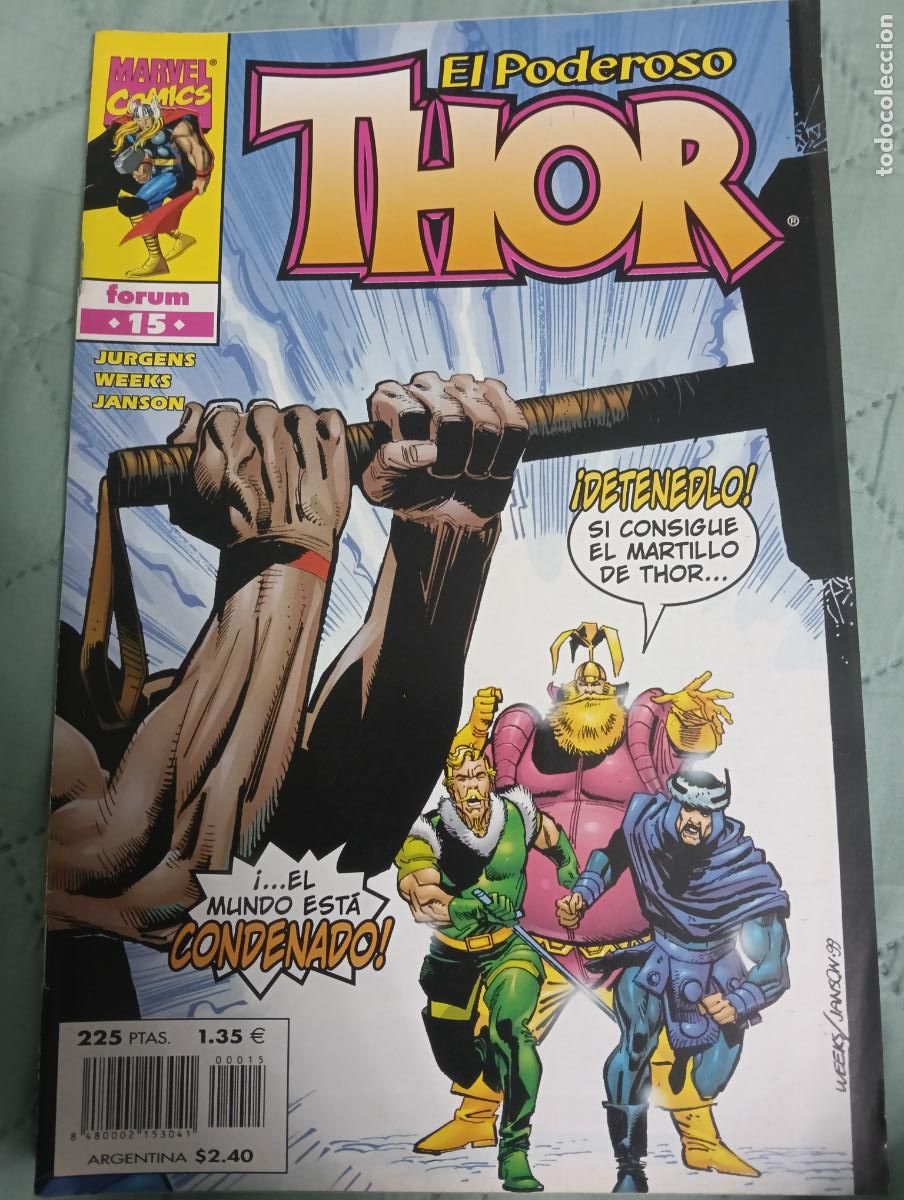 C&oacute;mics: THOR VOL 3 N&ordm; 15 FORUM