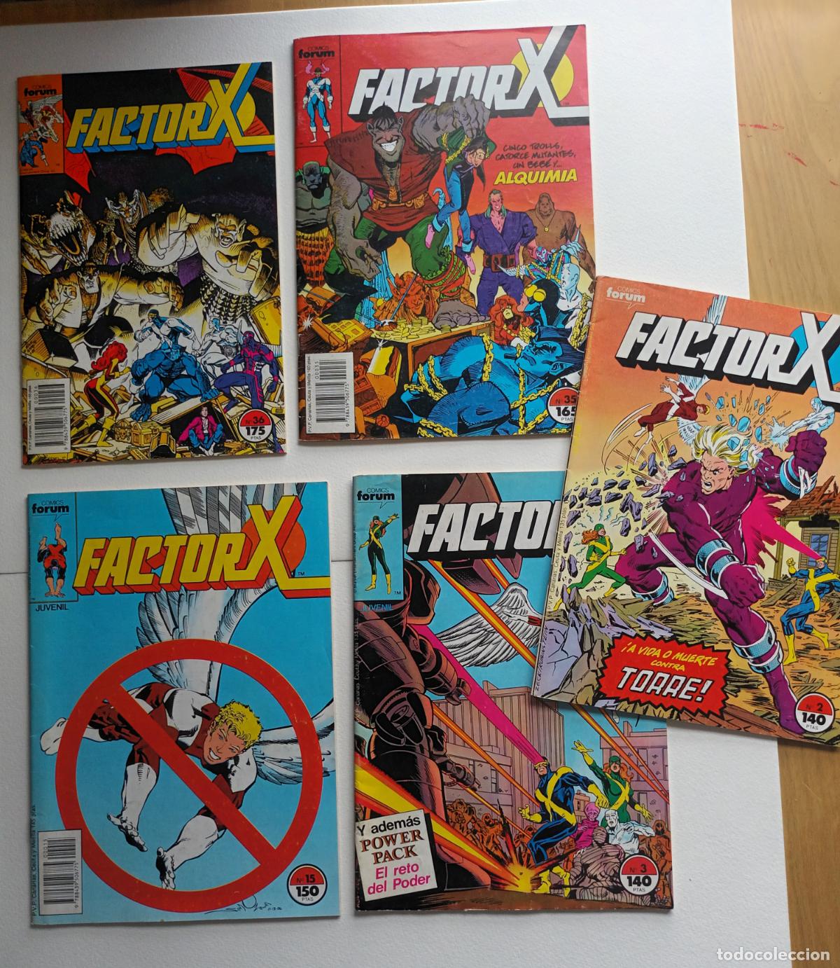 C&oacute;mics: Lote Factor X de Forum. Oferta