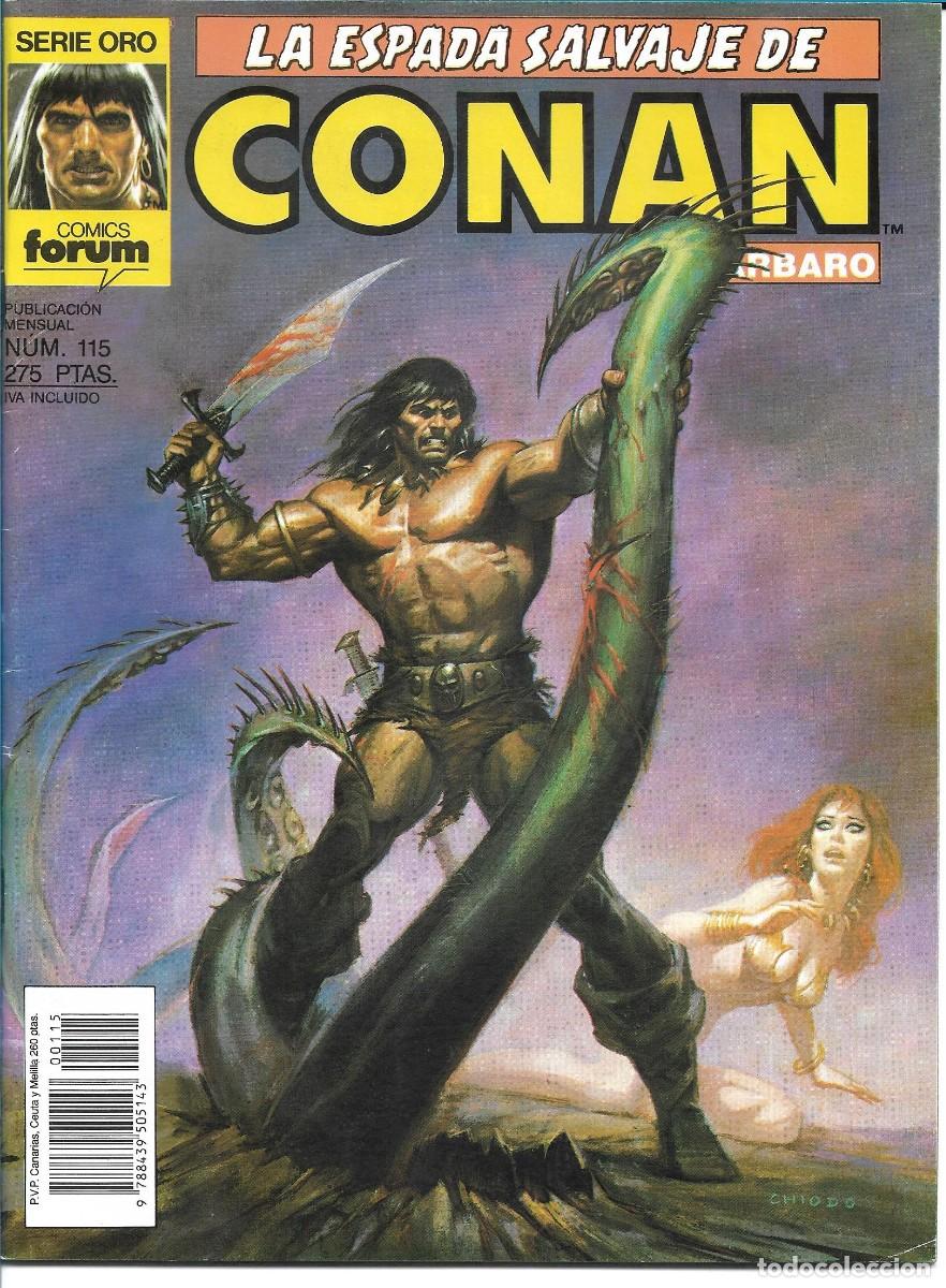Comics: LA ESPADA SALVAJE DE CONAN - NUM. 115