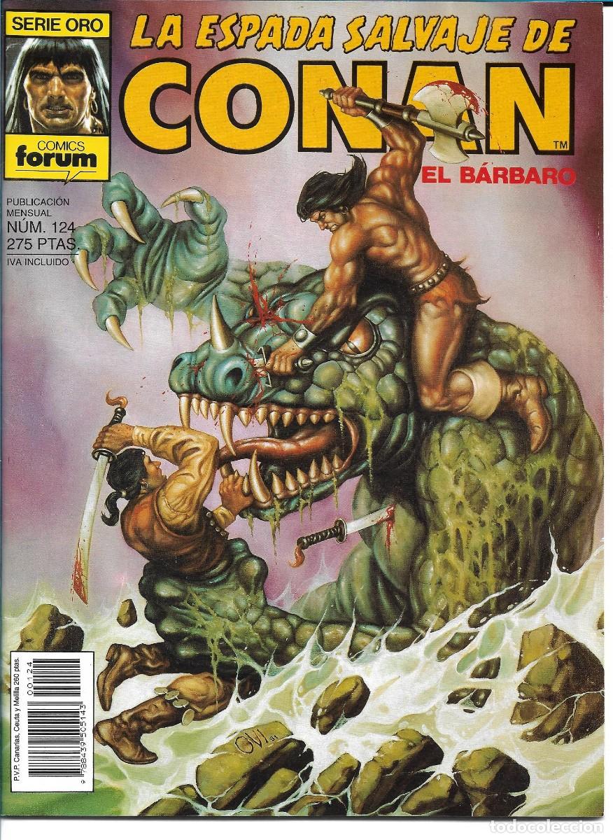 C&oacute;mics: LA ESPADA SALVAJE DE CONAN - NUM. 124 - Foto 1