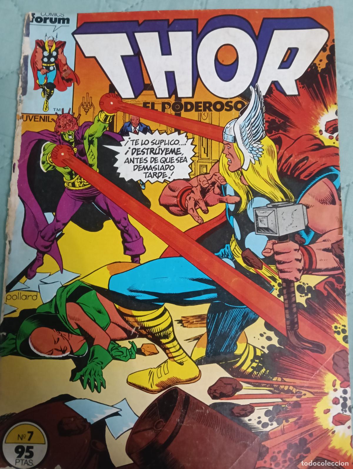 C&oacute;mics: THOR VOL 1 N&ordm; 7 FORUM RETAPADO