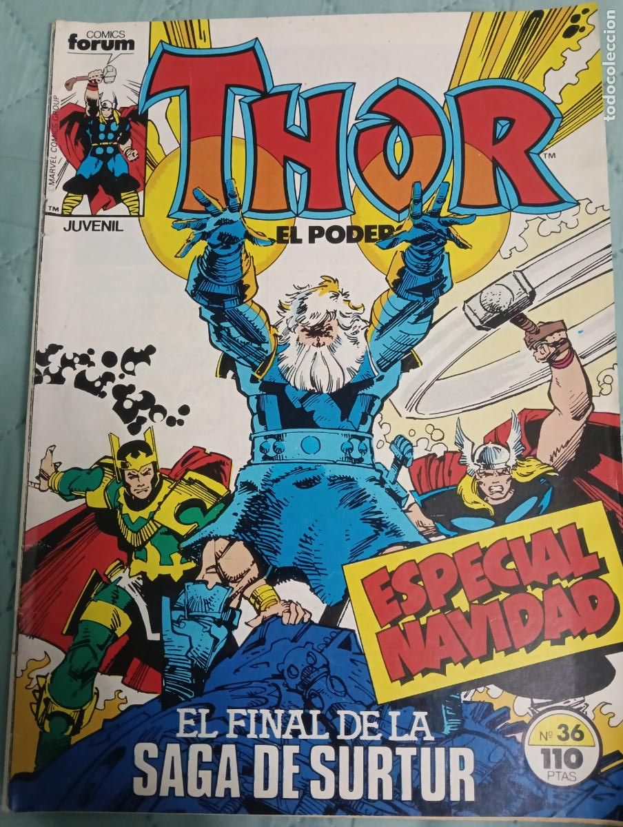 C&oacute;mics: THOR VOL 1 N&ordm; 36 FORUM