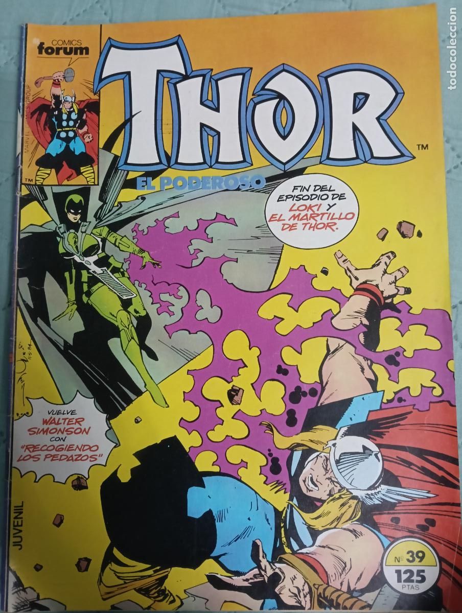 C&oacute;mics: THOR VOL 1 N&ordm; 39 FORUM