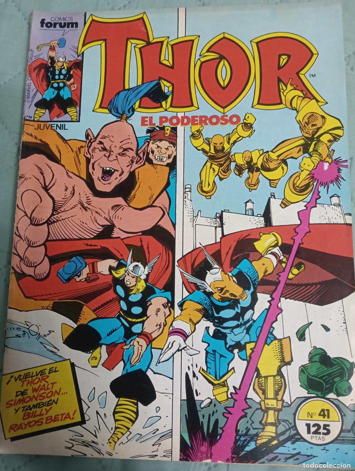 C&oacute;mics: THOR VOL 1 N&ordm; 41 FORUM