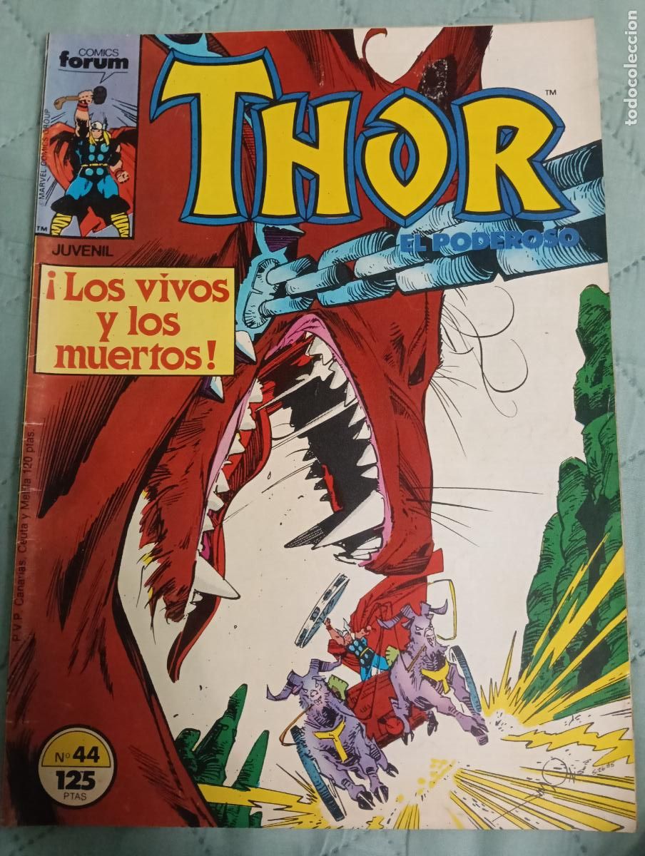 C&oacute;mics: THOR VOL 1 N&ordm; 44 FORUM