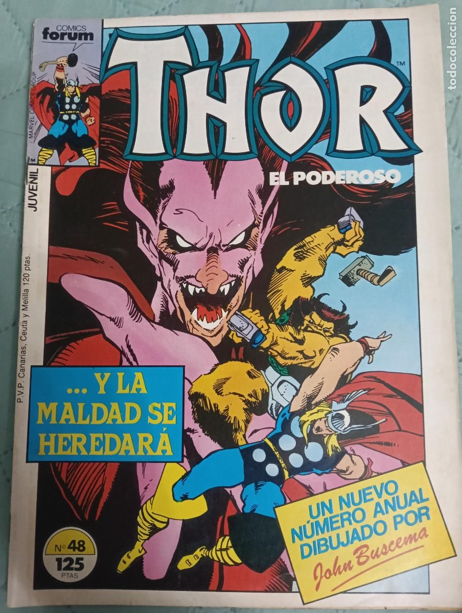 C&oacute;mics: THOR VOL 1 N&ordm; 48 FORUM