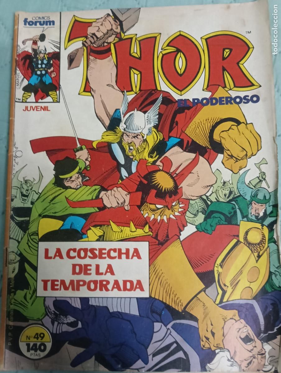 C&oacute;mics: THOR VOL 1 N&ordm; 49 FORUM ULTIMO NUMERO - Foto 1