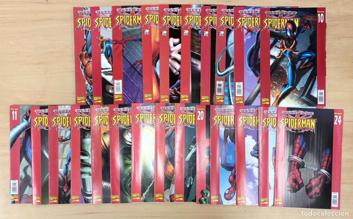 C&oacute;mics: LOTE DE 25 C&Oacute;MICS ULTIMATE SPIDERMAN N&ordm; 1-24 + ESPECIAL 2003. FORUM, 2003
