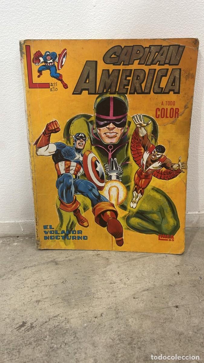 C&oacute;mics: Capitan am&eacute;rica, el volador nocturno.
