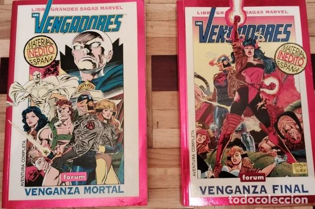 C&oacute;mics: GRANDES SAGAS MARVEL: LOS VENGADORES TOMOS 1 Y 2 FORUM.