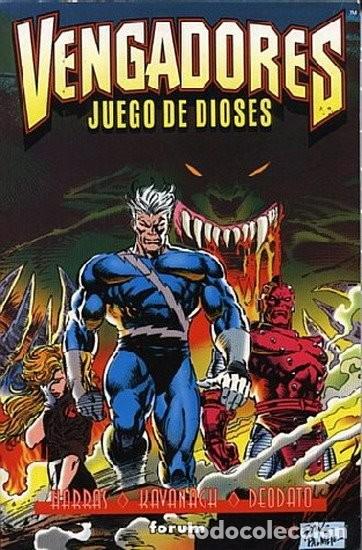 C&oacute;mics: Vengadores: Juego de dioses (1996). TOMO FORUM.