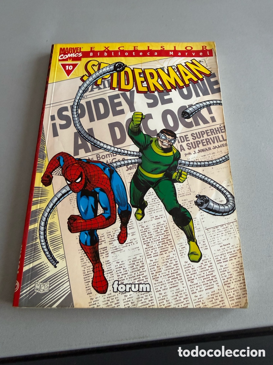 C&oacute;mics: Biblioteca Marvel. Excelsior n 10. SPIDERMAN. F&oacute;rum - Foto 1