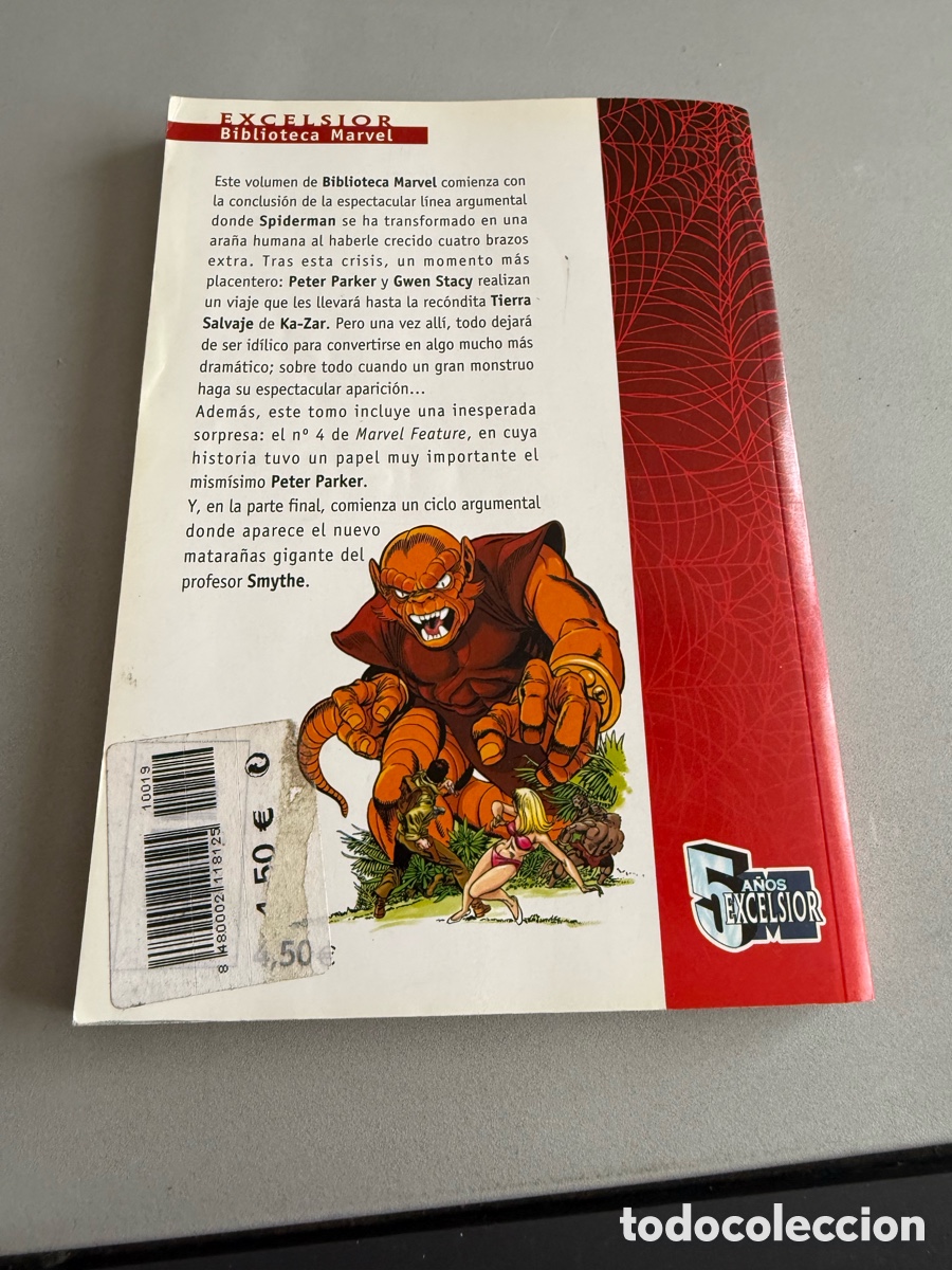 C&oacute;mics: Biblioteca Marvel. Excelsior. N 19. SPIDERMAN. F&Oacute;RUM - Foto 2