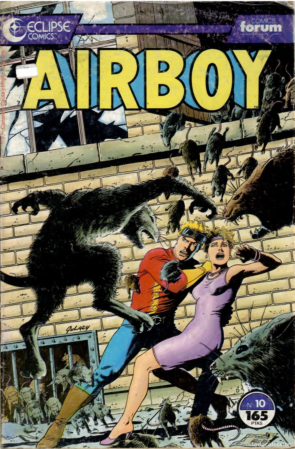 C&oacute;mics: Comic Airboy, n&ordm; 10 - Eclipse Comics, Forum