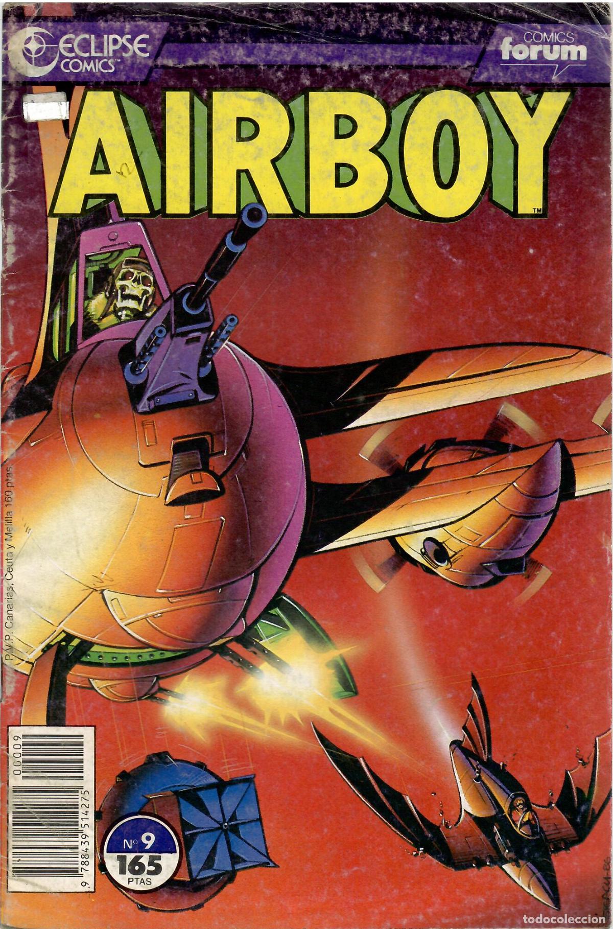 C&oacute;mics: Comic Airboy, n&ordm; 9 - Eclipse Comics, Forum