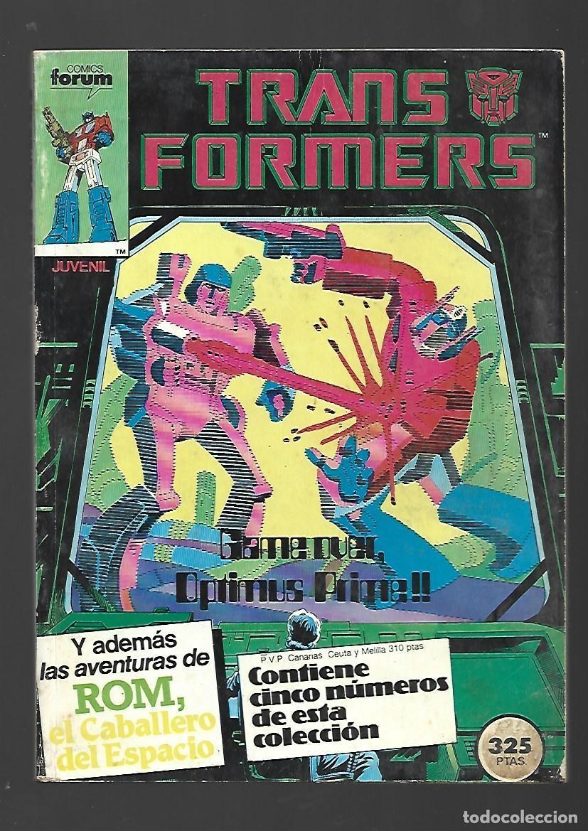 C&oacute;mics: Transformers, tomo retapado (16 al 20), 1986, Forum, buen estado