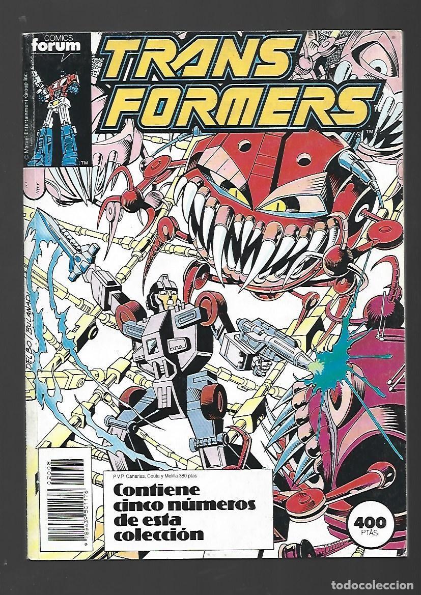 C&oacute;mics: Transformers, tomo retapado 51 al 54, 1989, Forum, muy buen estado