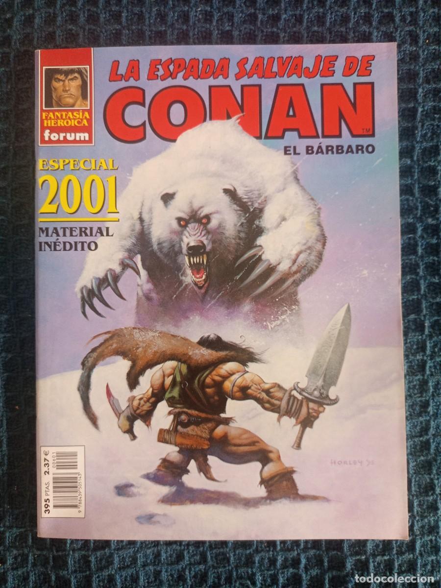 C&oacute;mics: LA ESPADA SALVAJE DE CONAN NUMERO ESPECIAL 2001 - FORUM FANTASIA HEROICA -