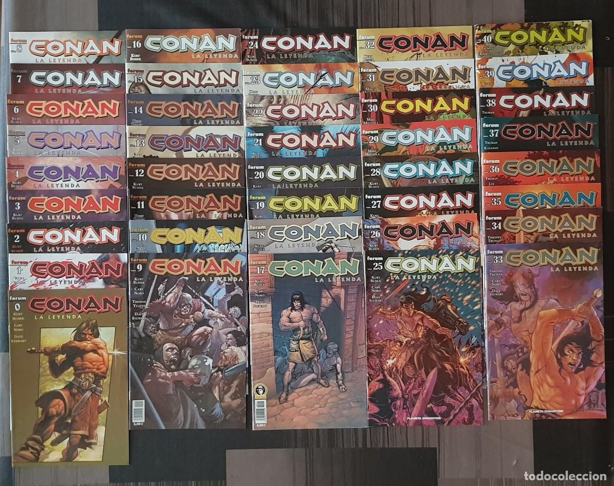 C&oacute;mics: CONAN LA LEYENDA. Colecci&oacute;n completa de 41 comics. Comics Forum 2005 - Foto 1