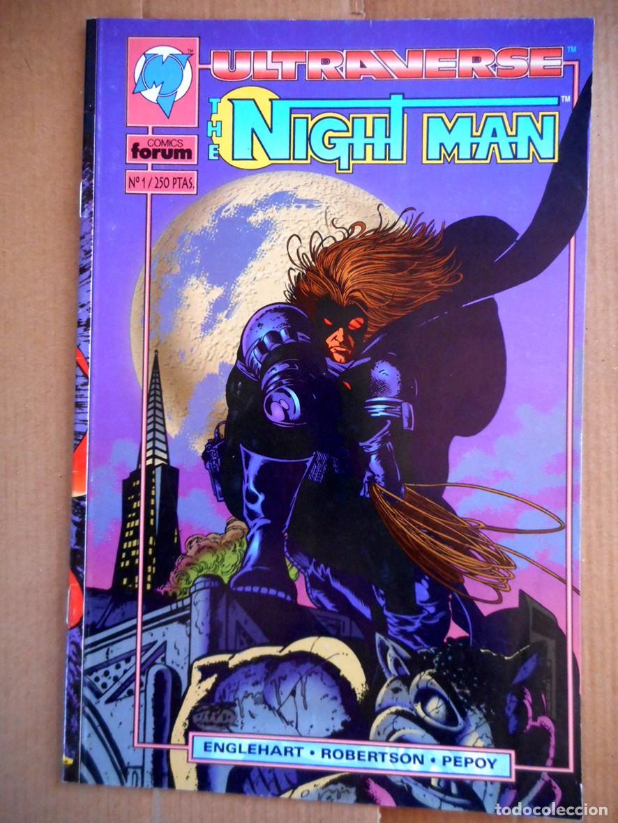 C&oacute;mics: THE NIGHT MAN N&ordm;1 (FORUM- SEPTIEMBRE 1995) STEVE ENGLEHART - DARICK ROBERTSON