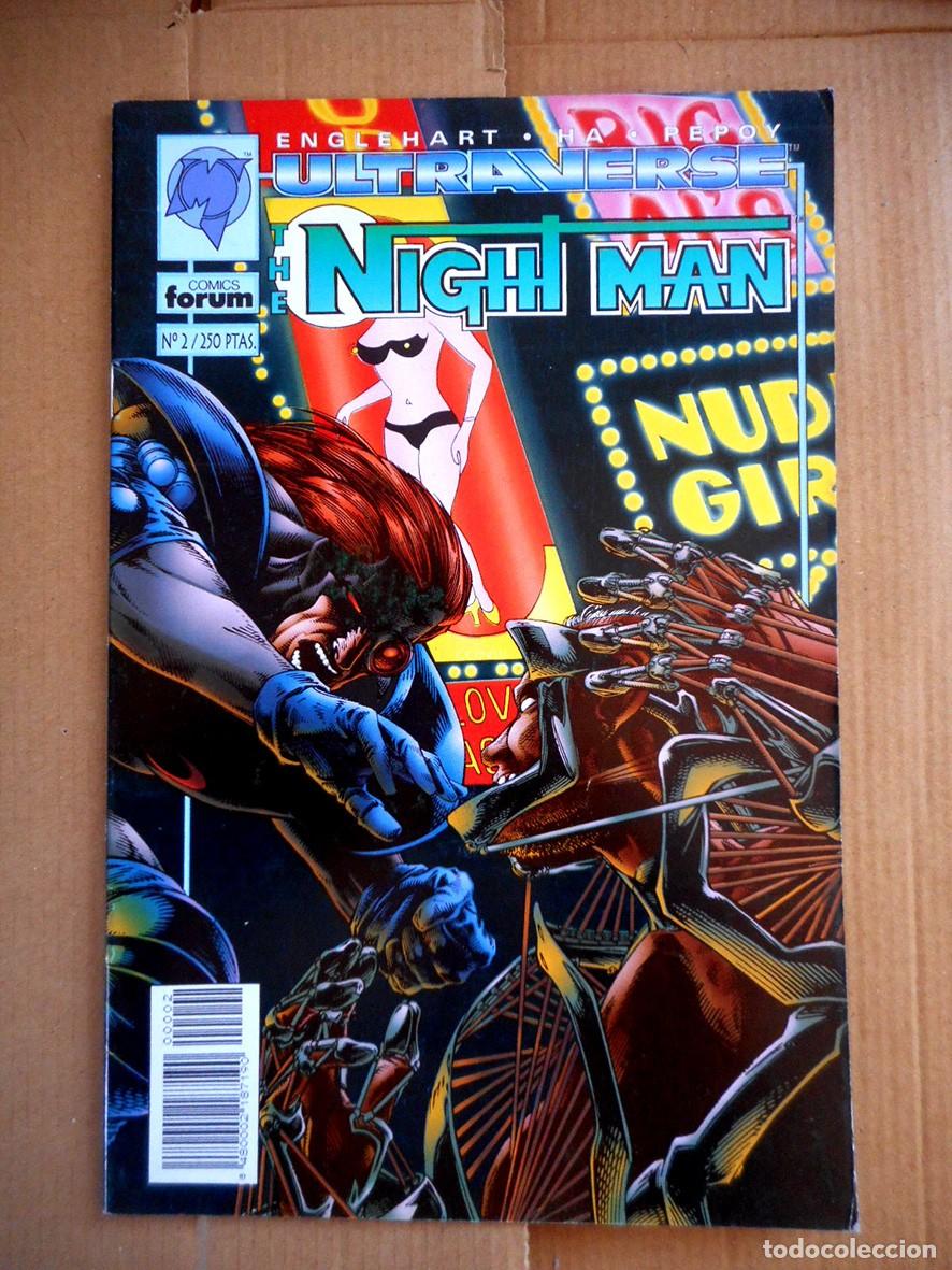 C&oacute;mics: THE NIGHT MAN N&ordm;2 (FORUM-OCTUBRE 1995) STEVE ENGLEHART - DARICK ROBERTSON