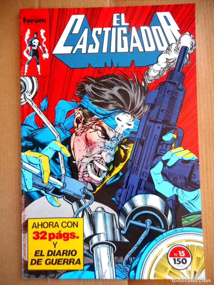 C&oacute;mics: EL CASTIGADOR N&ordm;15 (FORUM-MAYO 1989) MIKE BARON - WHILCE PORTACIO