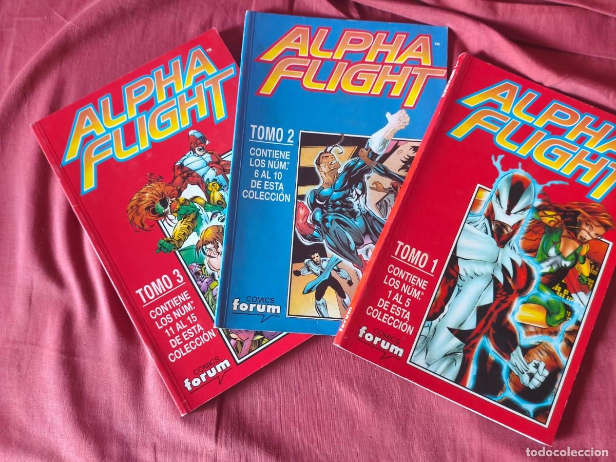 C&oacute;mics: alpha flight vol 2 forum 3 retapados 15 n&uacute;meros