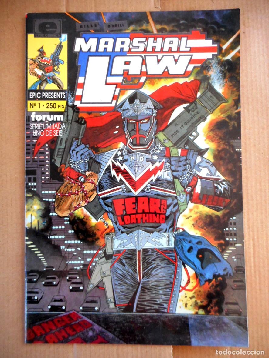 C&oacute;mics: EPIC PRESENTS N&ordm;1 MARSHAL LAW (FORUM- JULIO 1991) PAT MILLS - KEVIN O&acute;NEIL