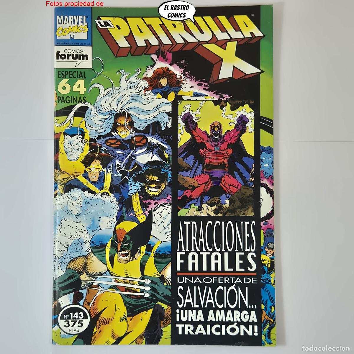 C&oacute;mics: La Patrulla X (1985) n&ordm; 143, ed Forum Marvel - Foto 1