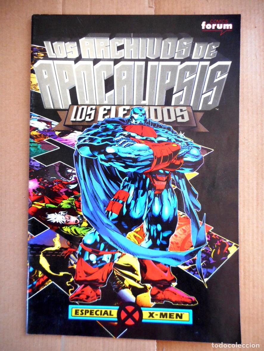 C&oacute;mics: LOS ARCHIVOS DE APOCALIPSIS: LOS ELEGIDOS (FORUM-ENERO 1996) VARIOS ART&Iacute;STAS