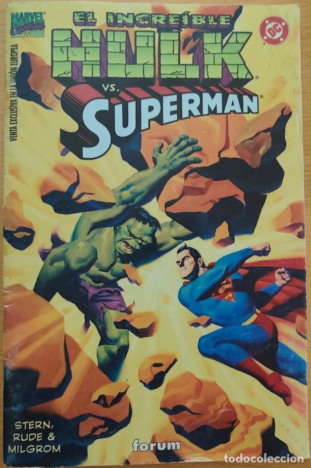 C&oacute;mics: EL INCREIBLE HULK VS SUPERMAN. ROGER STERN, STEVE RUDE. FORUM