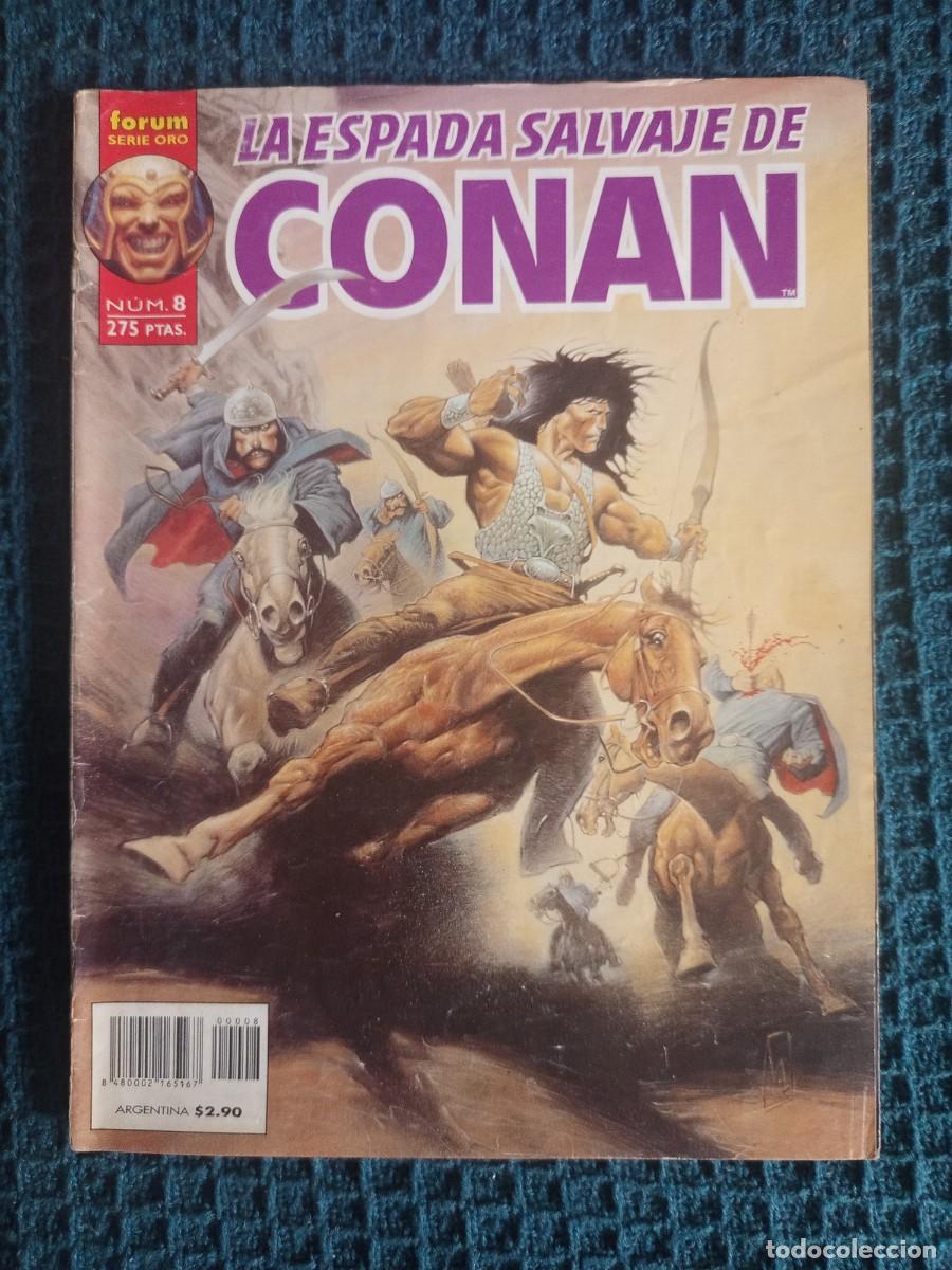 C&oacute;mics: LA ESPADA SALVAJE DE CONAN N&ordm; 8. VOL. 2. COMICS FORUM. SERIE ORO