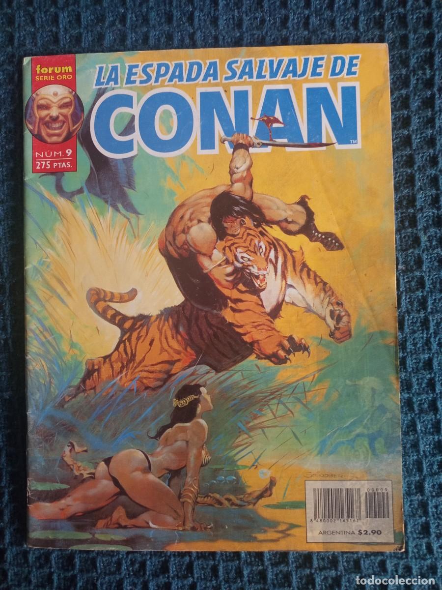 C&oacute;mics: LA ESPADA SALVAJE DE CONAN N&ordm; 9. VOL. 2. COMICS FORUM. SERIE ORO