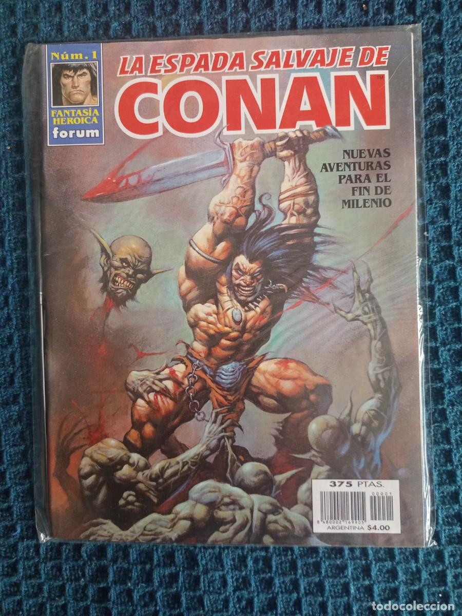 C&oacute;mics: La Espada Salvaje de Conan n&ordm; 1. Fantas&iacute;a Her&oacute;ica.