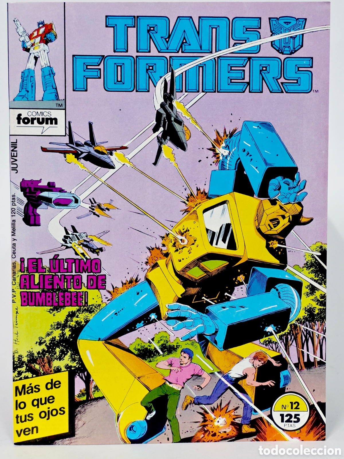 C&oacute;mics: C&Oacute;MIC DE KIOSCO TRANSFORMERS 12 FORUM MARVEL GRAPA