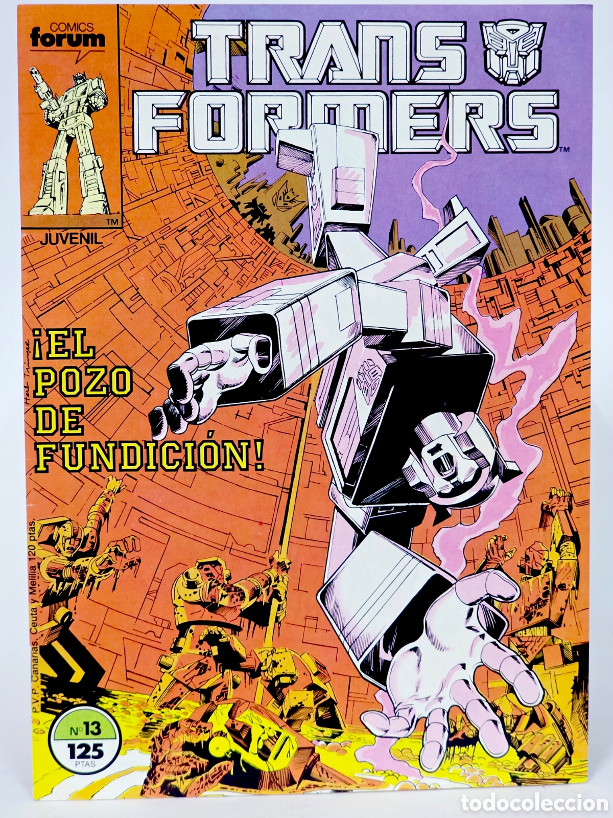 C&oacute;mics: C&Oacute;MIC DE KIOSCO TRANSFORMERS 13 FORUM MARVEL GRAPA