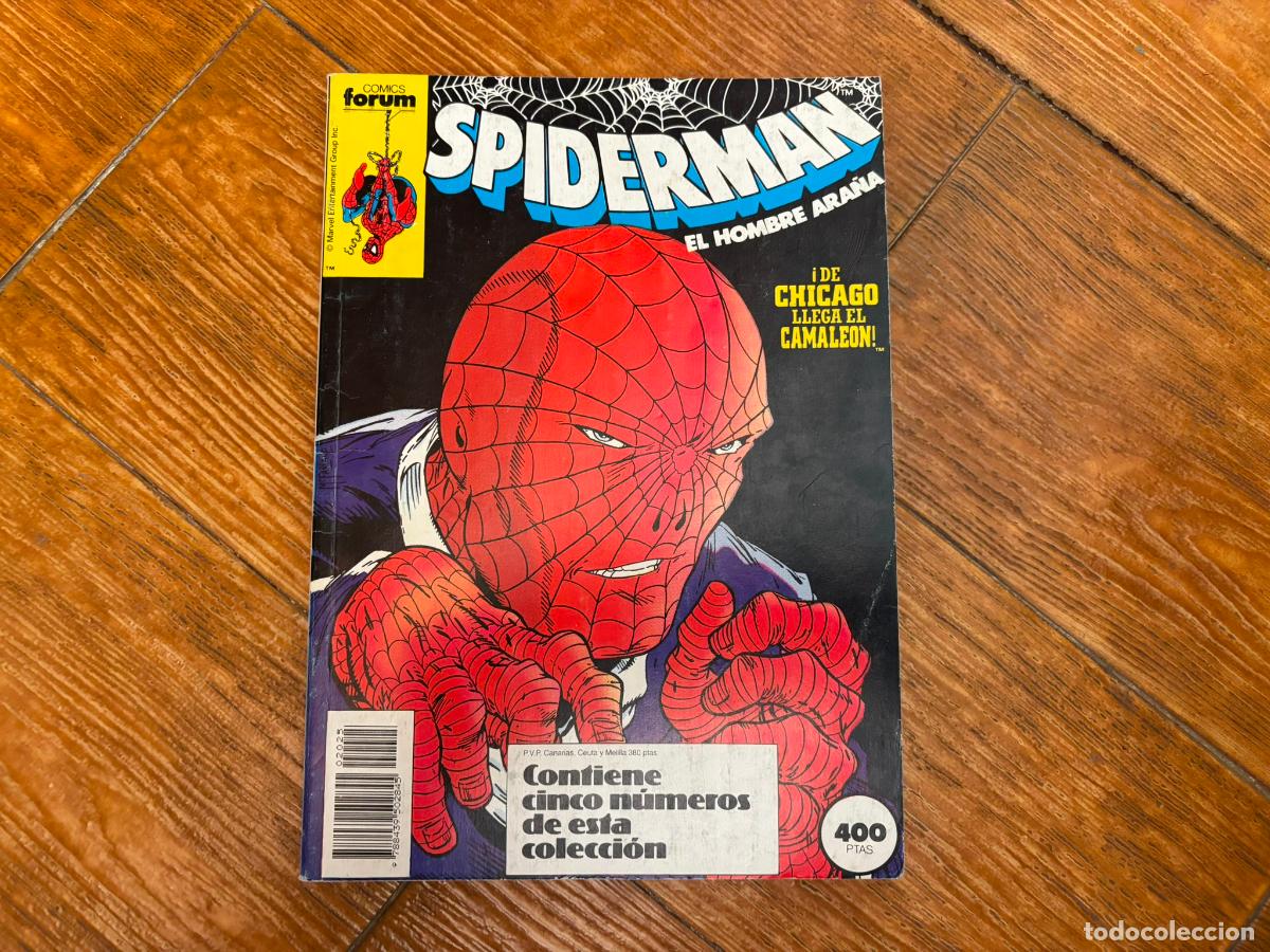 C&oacute;mics: TOMO RETAPADO SPIDERMAN VOLUMEN 1 CONTIENE DEL 201 AL 205 EDITORIAL FORUM