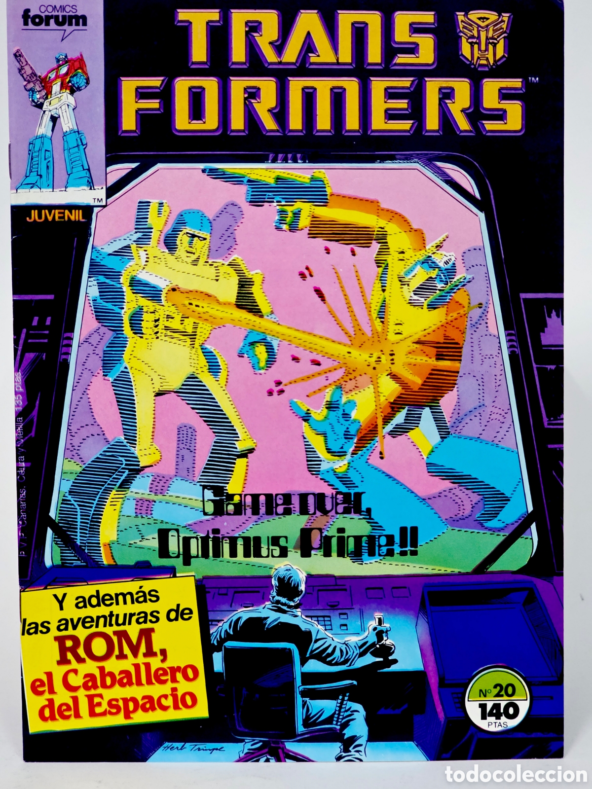 C&oacute;mics: C&Oacute;MIC DE KIOSCO TRANSFORMERS 20 FORUM MARVEL GRAPA