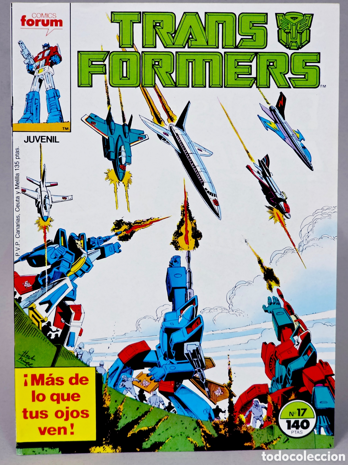 C&oacute;mics: C&Oacute;MIC DE KIOSCO TRANSFORMERS 17 FORUM MARVEL GRAPA