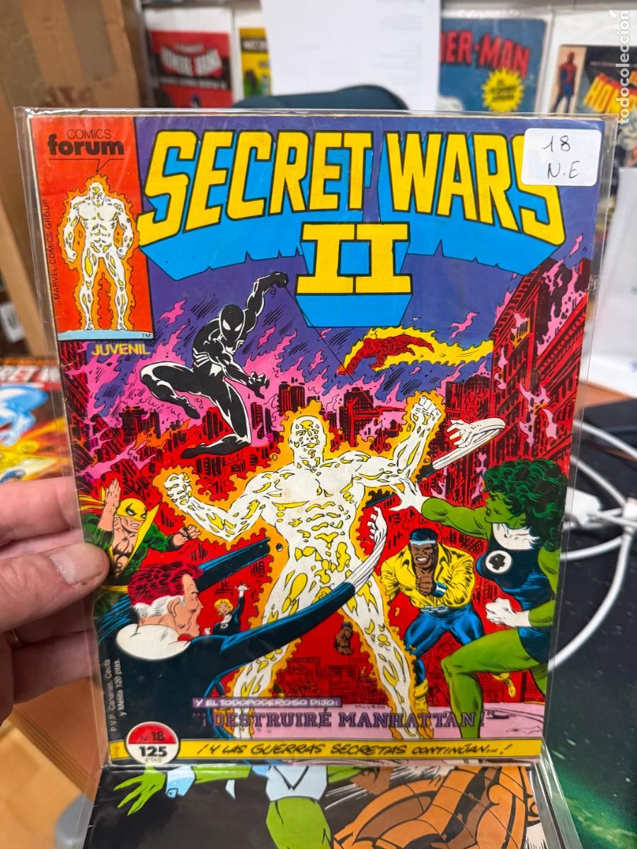 C&oacute;mics: SECRET WARS II EDITORIAL FORUM NUIMERO 18