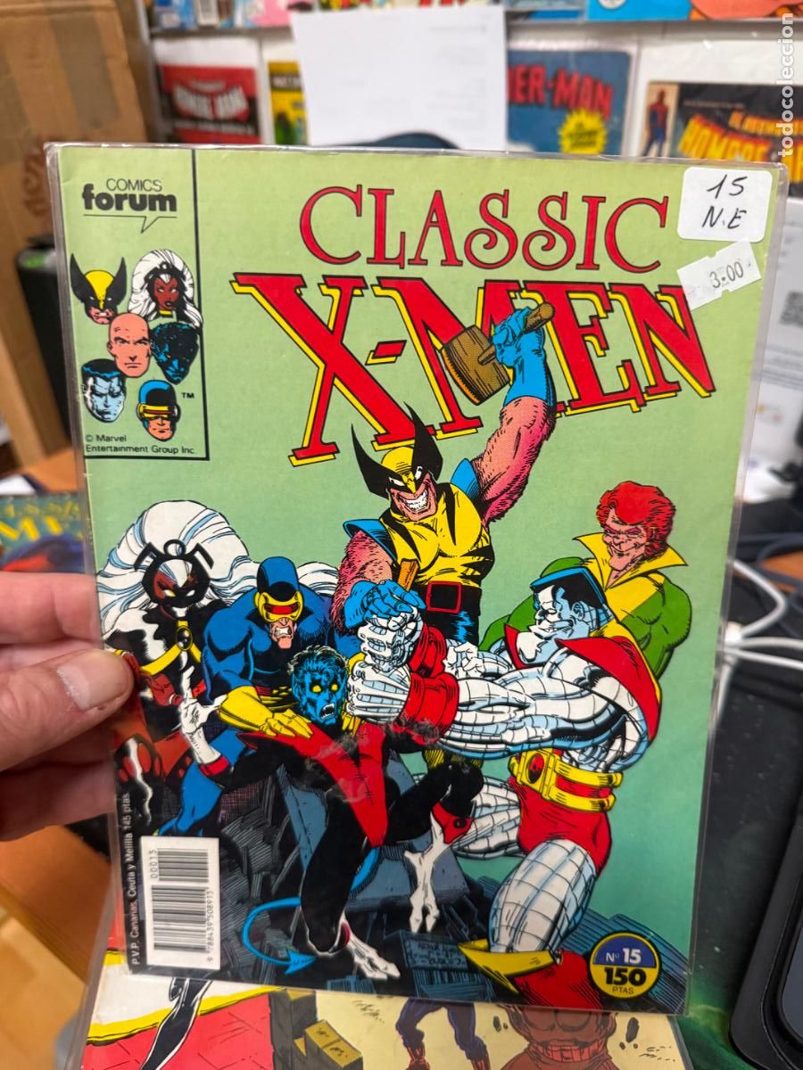 C&oacute;mics: CLASSIC X-MEN EDITORIAL FORUM NUIMERO 15