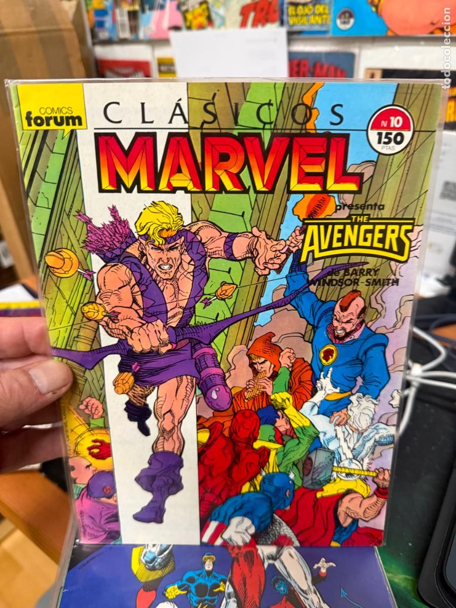 C&oacute;mics: CLASICOS MARVEL EDITORIAL FORUM NUIMERO 10