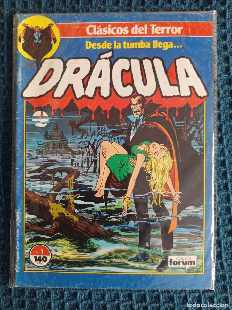 C&oacute;mics: CL&Aacute;SICOS DE TERROR DESDE LA TUMBA LLEGA DRACULA 1 COMICS FORUM