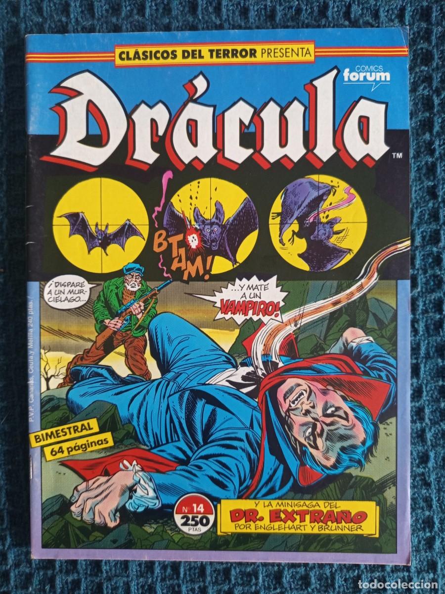 C&oacute;mics: CL&Aacute;SICOS DE TERROR PRESENTA DRACULA 14 COMICS FORUM