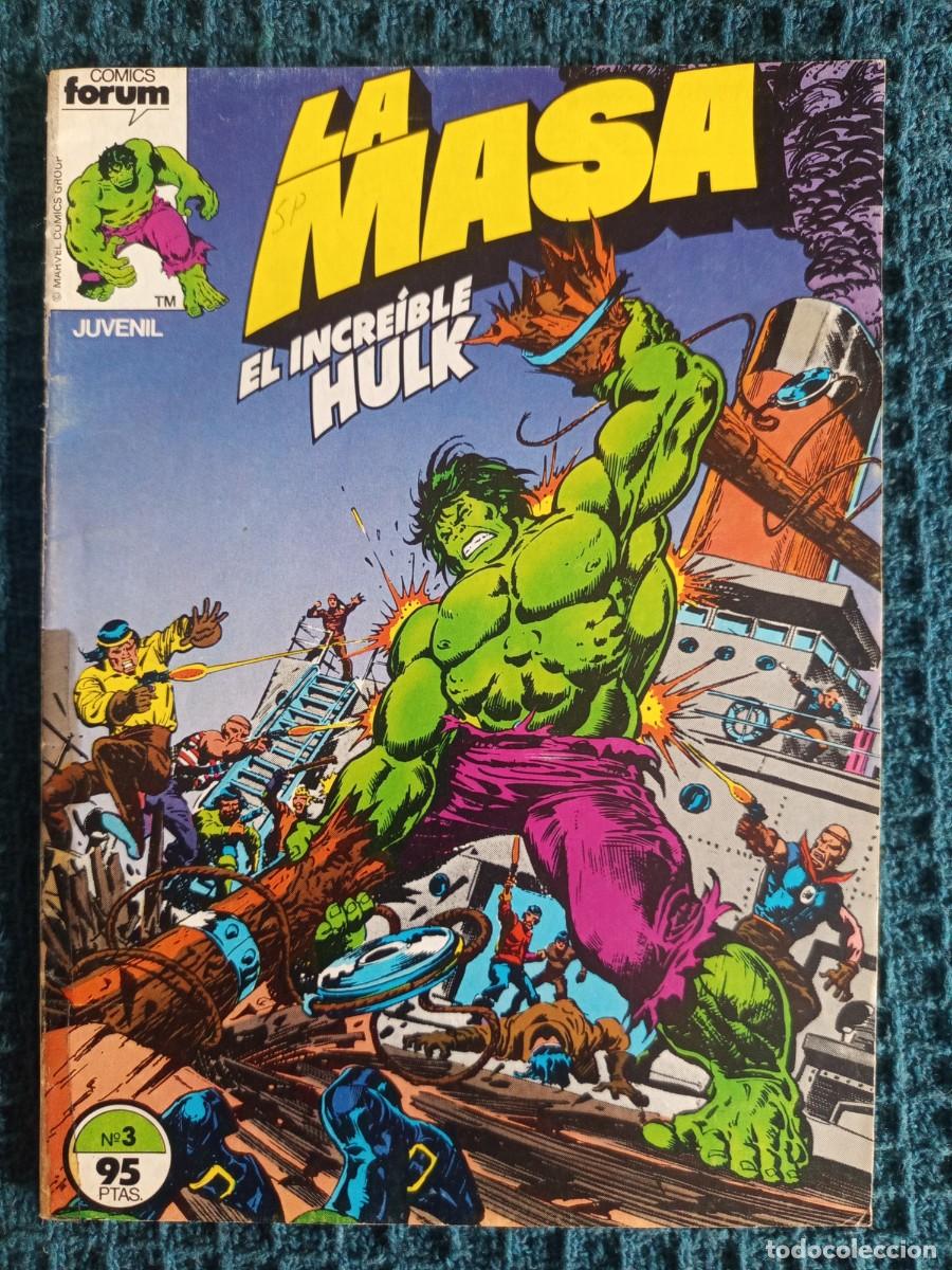 C&oacute;mics: LA MASA EL INCREIBLE HULK 3 COMICS FORUM - Foto 1