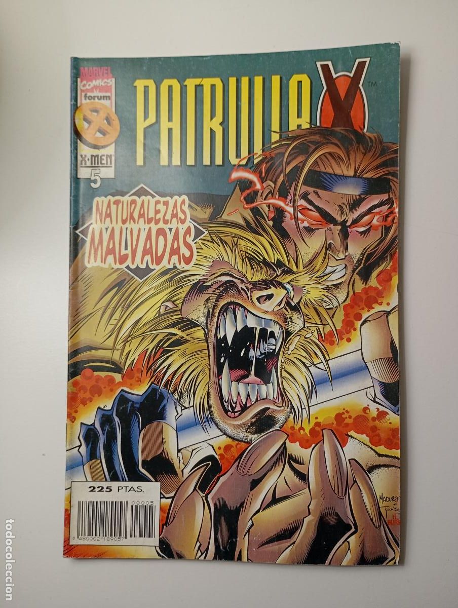 Comics : PATRULLA X N&ordm; 5. X-MEN. NATURALEZAS MALVADAS. MARVEL COMICS FORUM. TDKR79