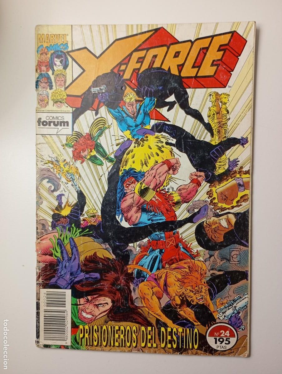 Comics: X-FORCE. N&ordm; 24. PRISIONEROS DEL DESTINO. TDKR79